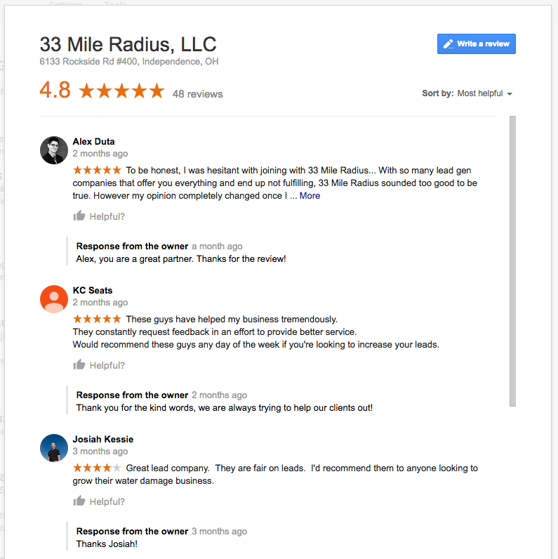 Google Reviews