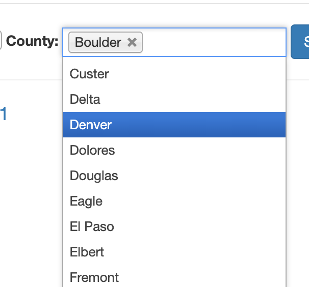 Step 5: Select the counties you want to add